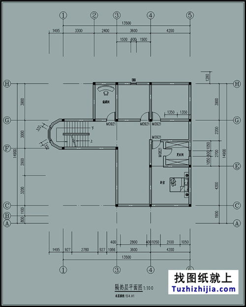 房屋设计图手绘图纸,房屋设计图画